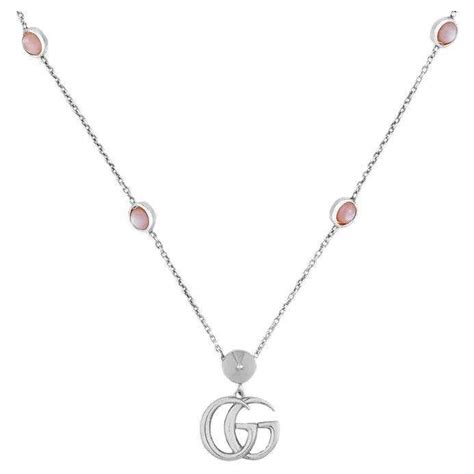 gucci doppia g donna a euro 295|Collana Doppia G con cristalli in Metallizzato .